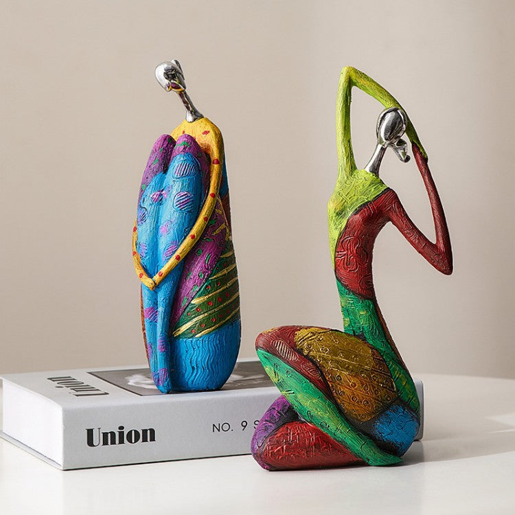 Abstract Resin Figurine Home Decor