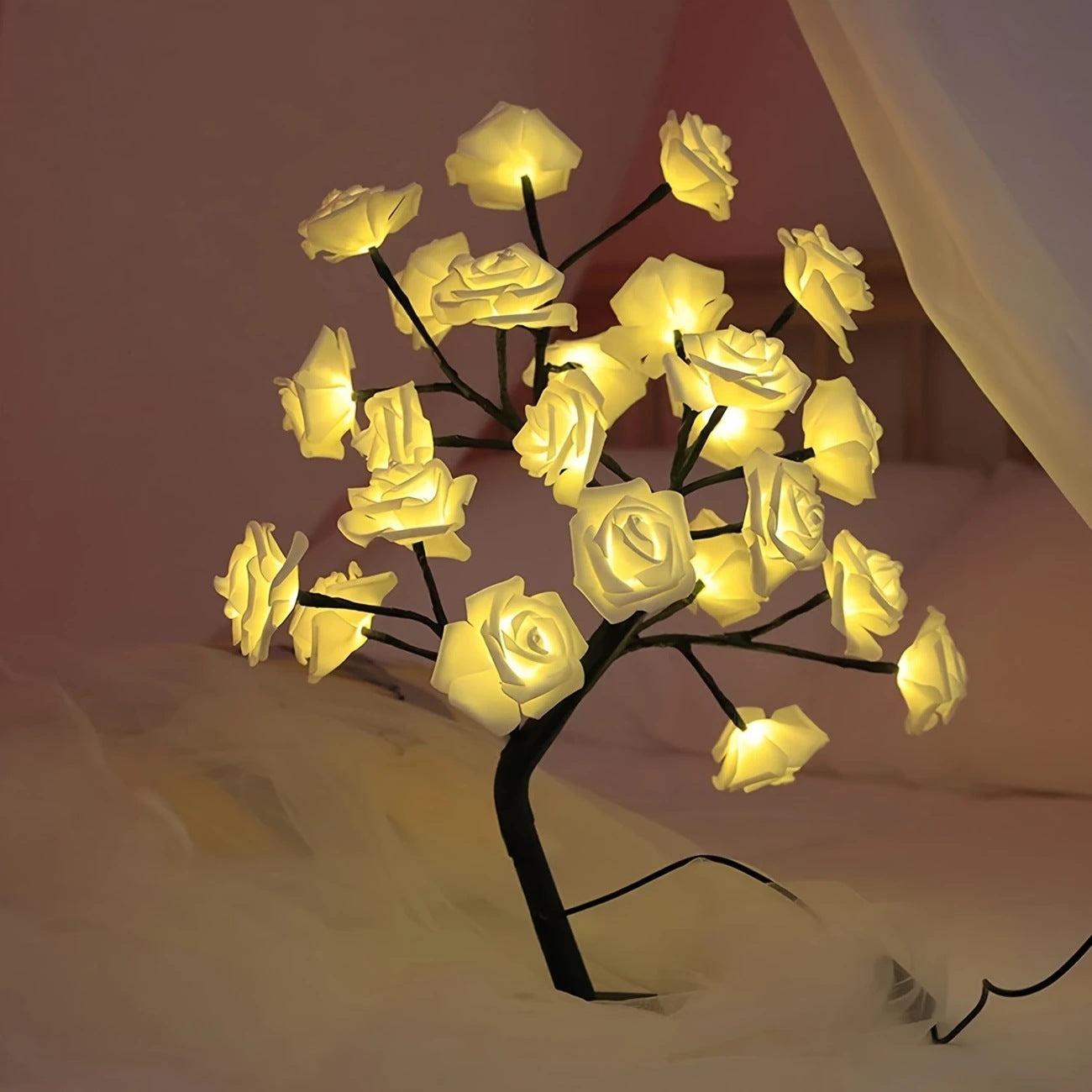 Nordic LED Decorative Tree Light with USB Power