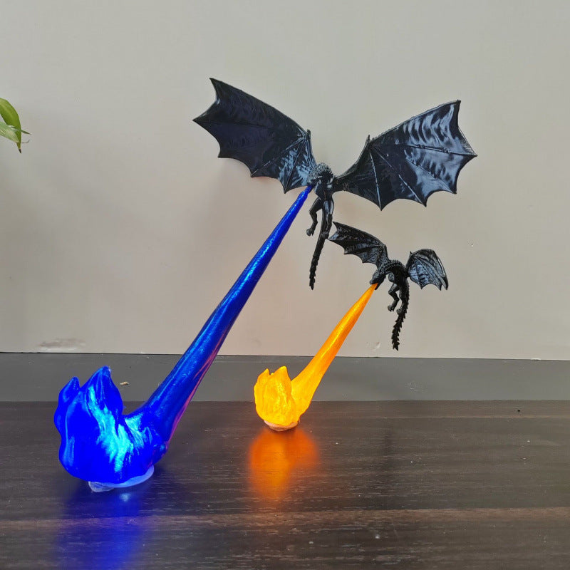 Dragon Flame Book Nook Decor