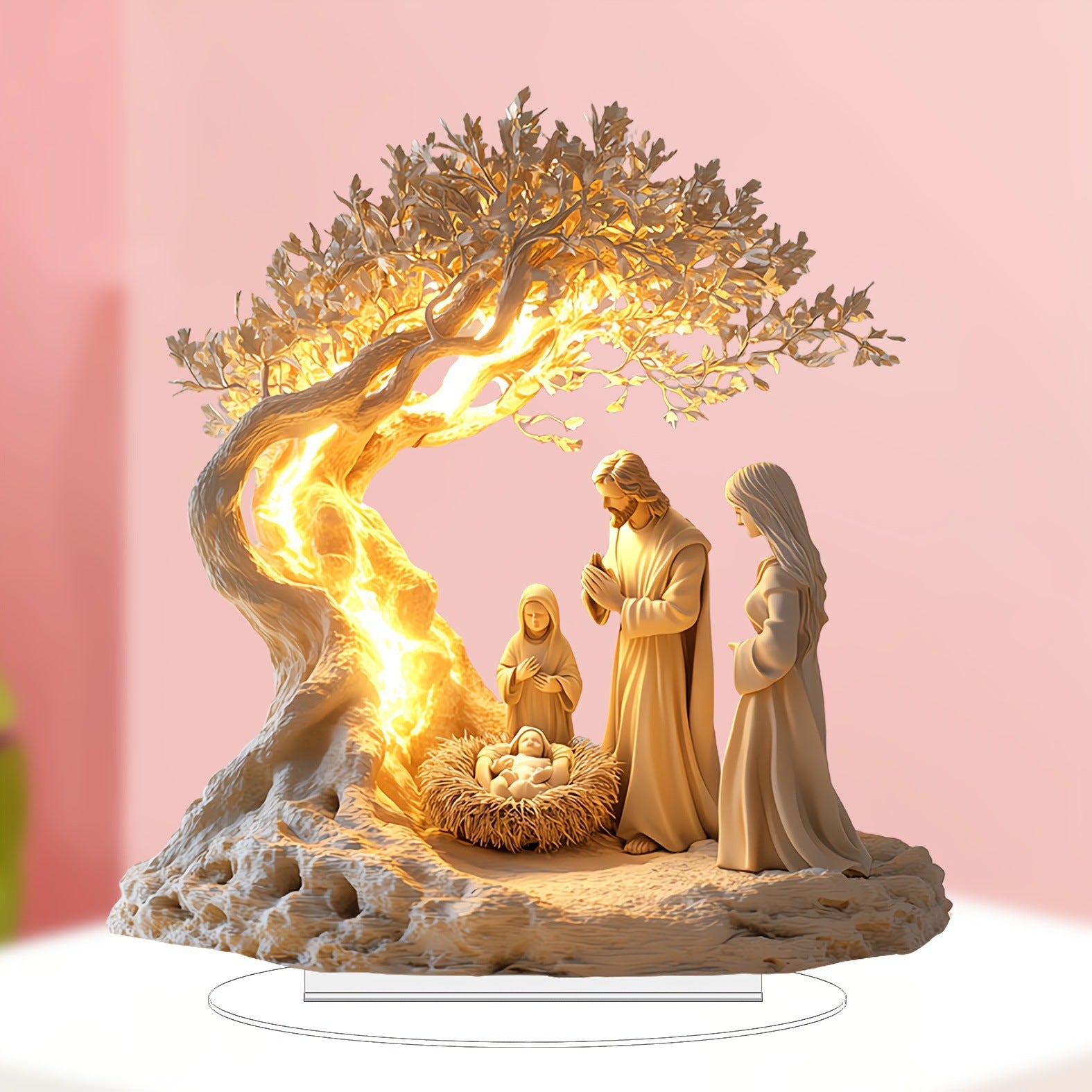 Acrylic Tree of Life Desktop Ornament