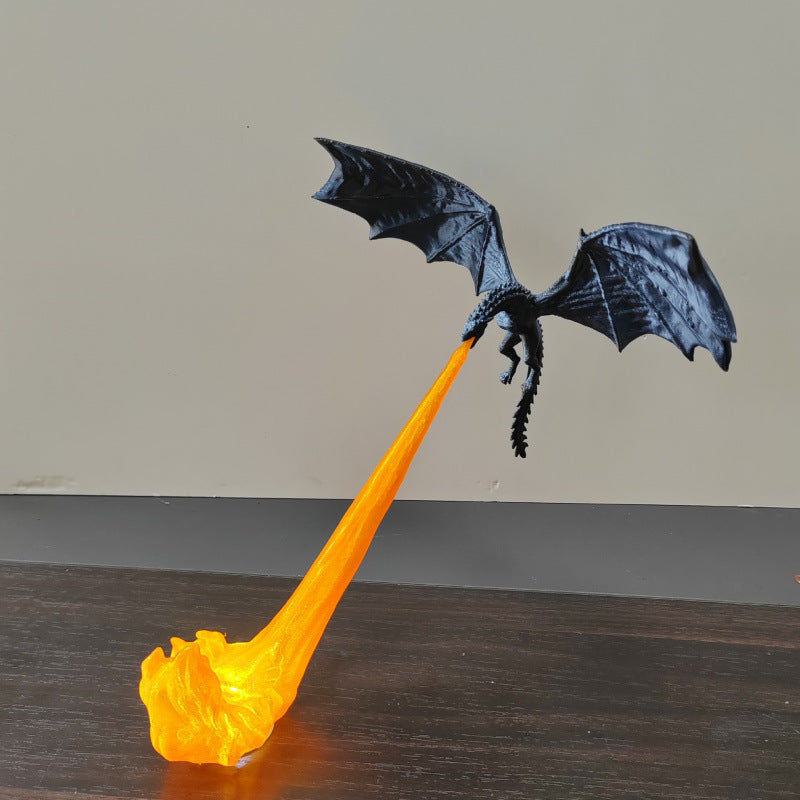 Dragon Flame Book Nook Decor