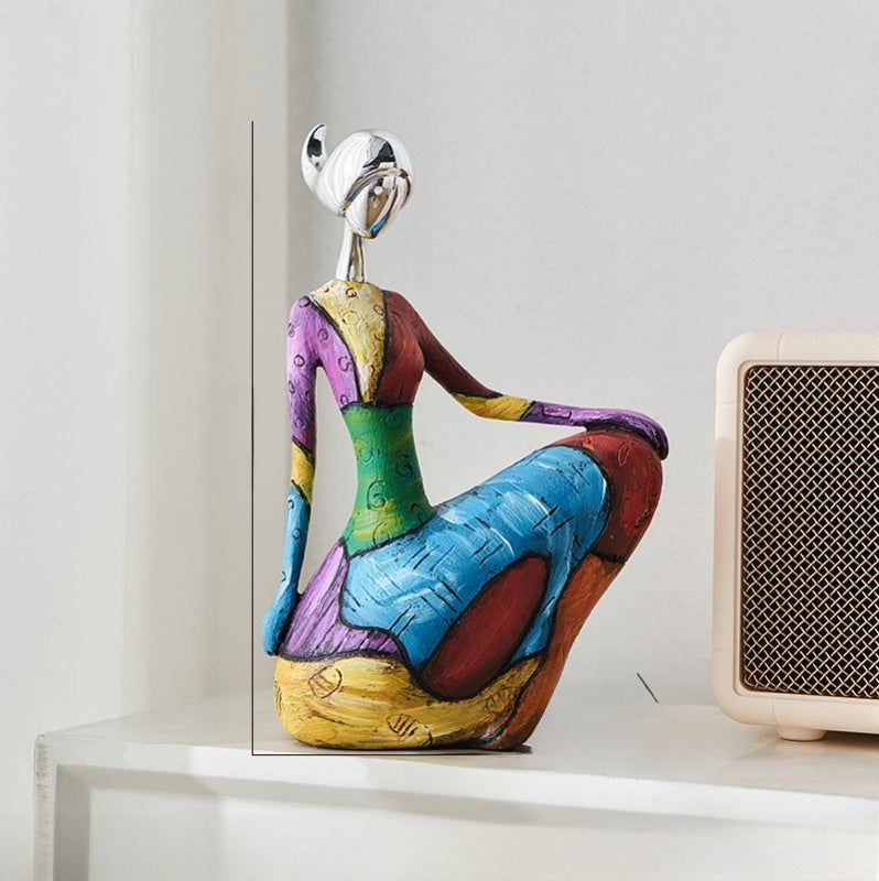 Abstract Resin Figurine Home Decor