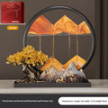 Money tree flowing sand painting ornament