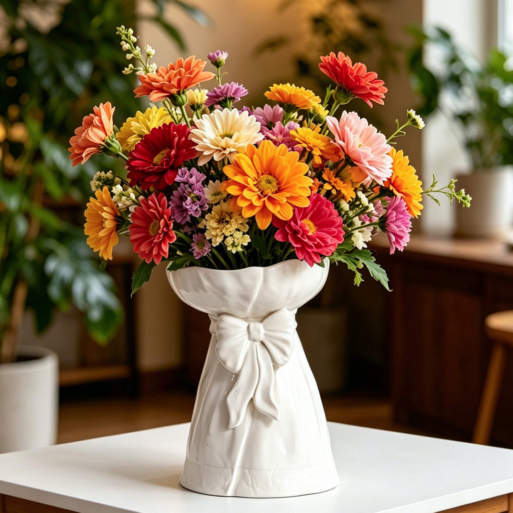 Ceramic decorative vase