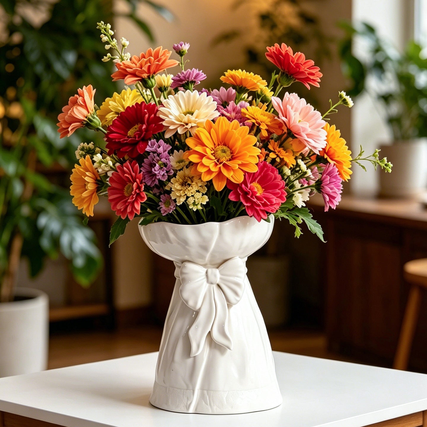Ceramic decorative vase