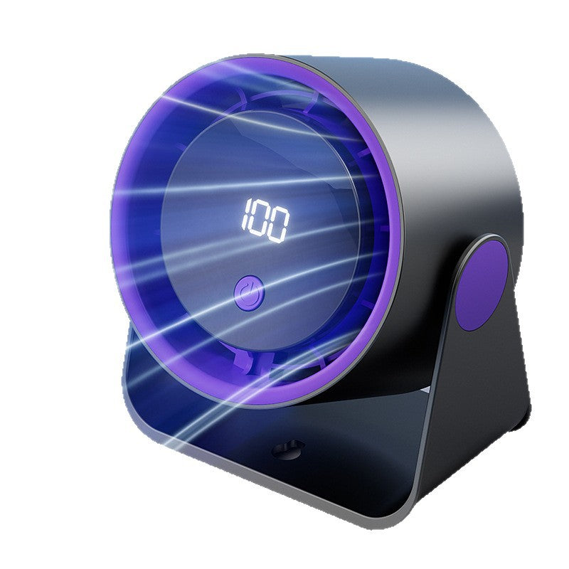 Desktop Small Fan USB Rechargeable Office Desk Strong Wind Power