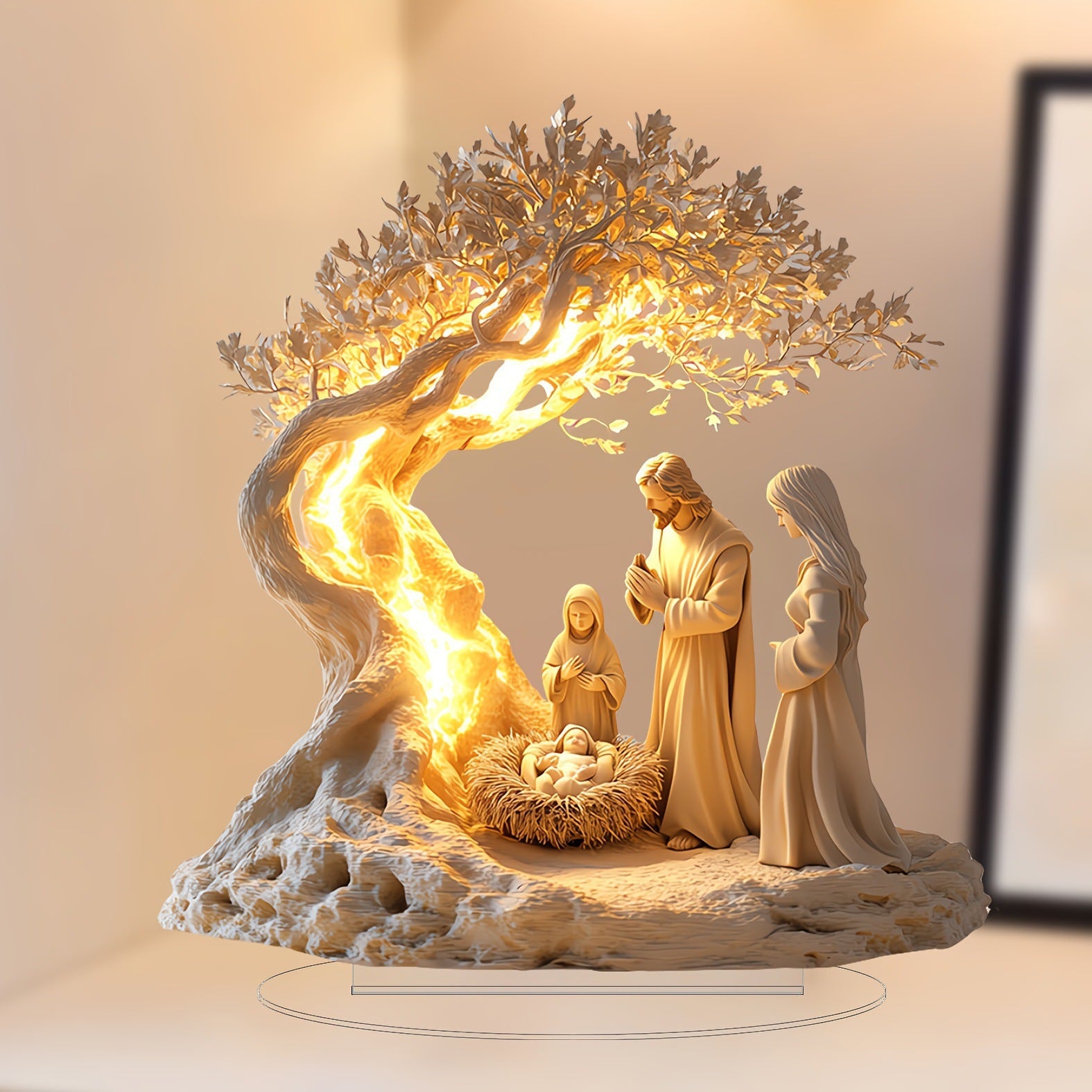 Acrylic Tree of Life Desktop Ornament