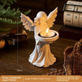 Angel Shape Ceramic Candlestick Holder