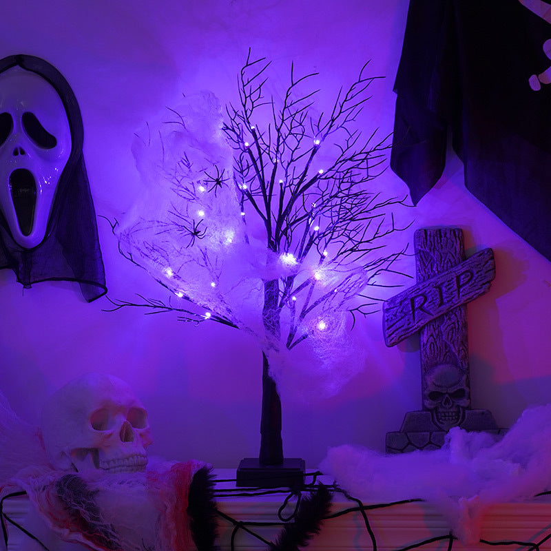 LED Coral Branch Glow Tree for Halloween Party Decoration